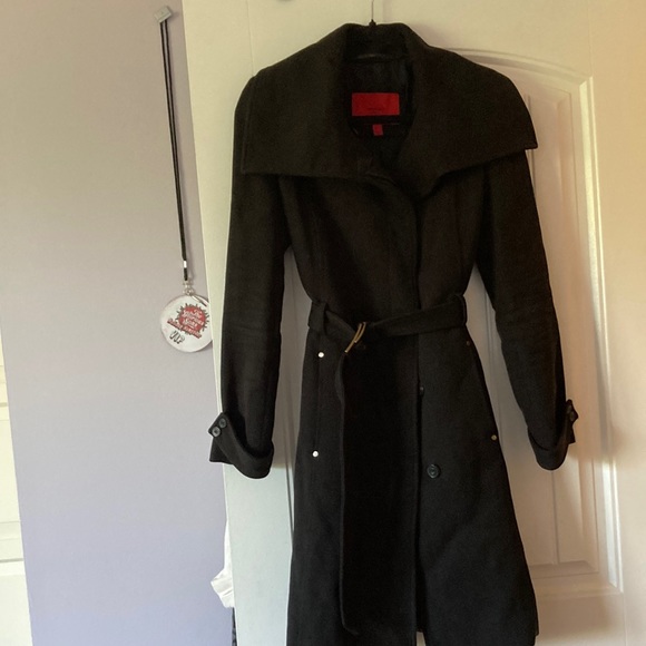 Mango suit belted fall coat size medium - Picture 1 of 8